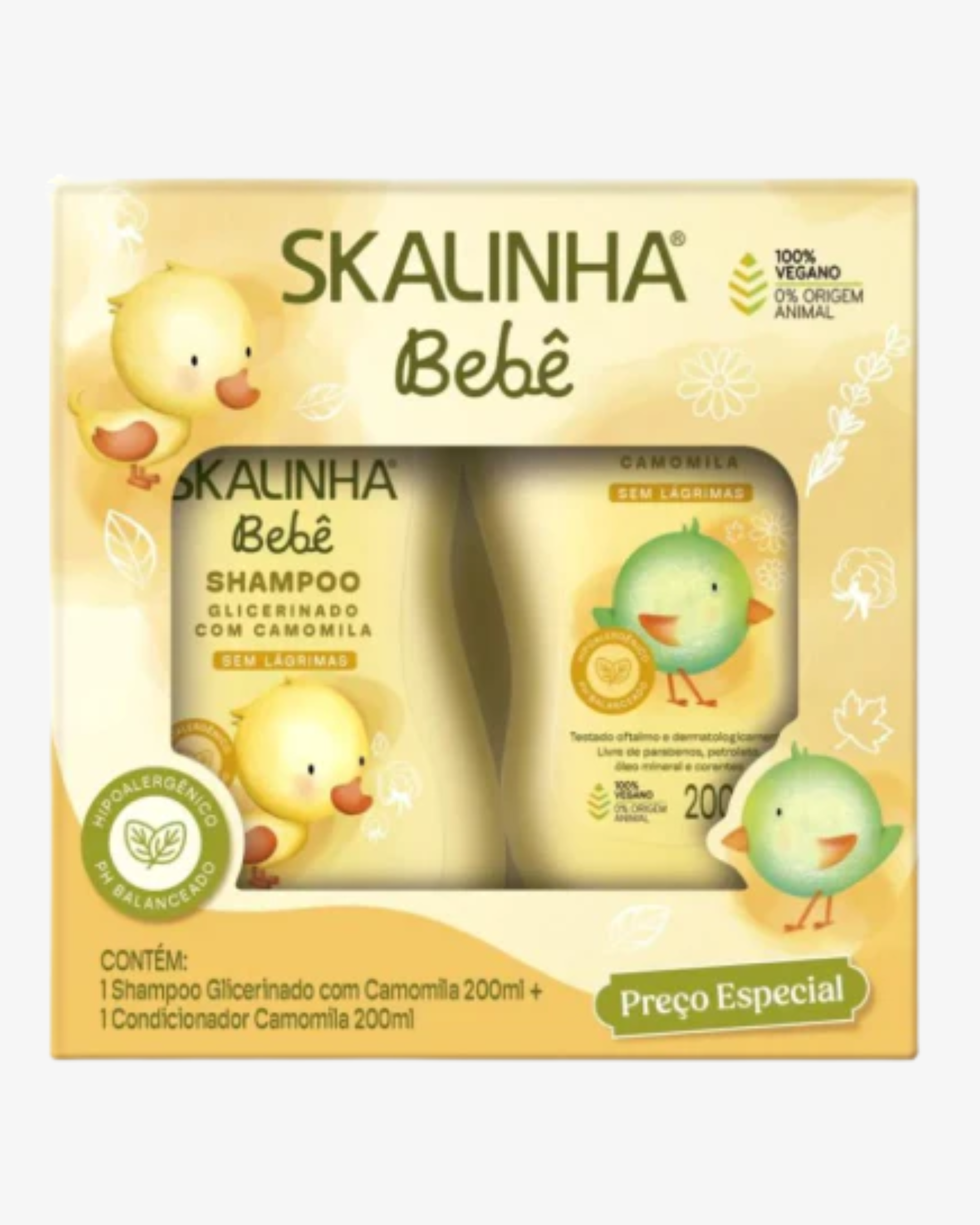 SKALA - BEBE chamomile shampoo & conditioner