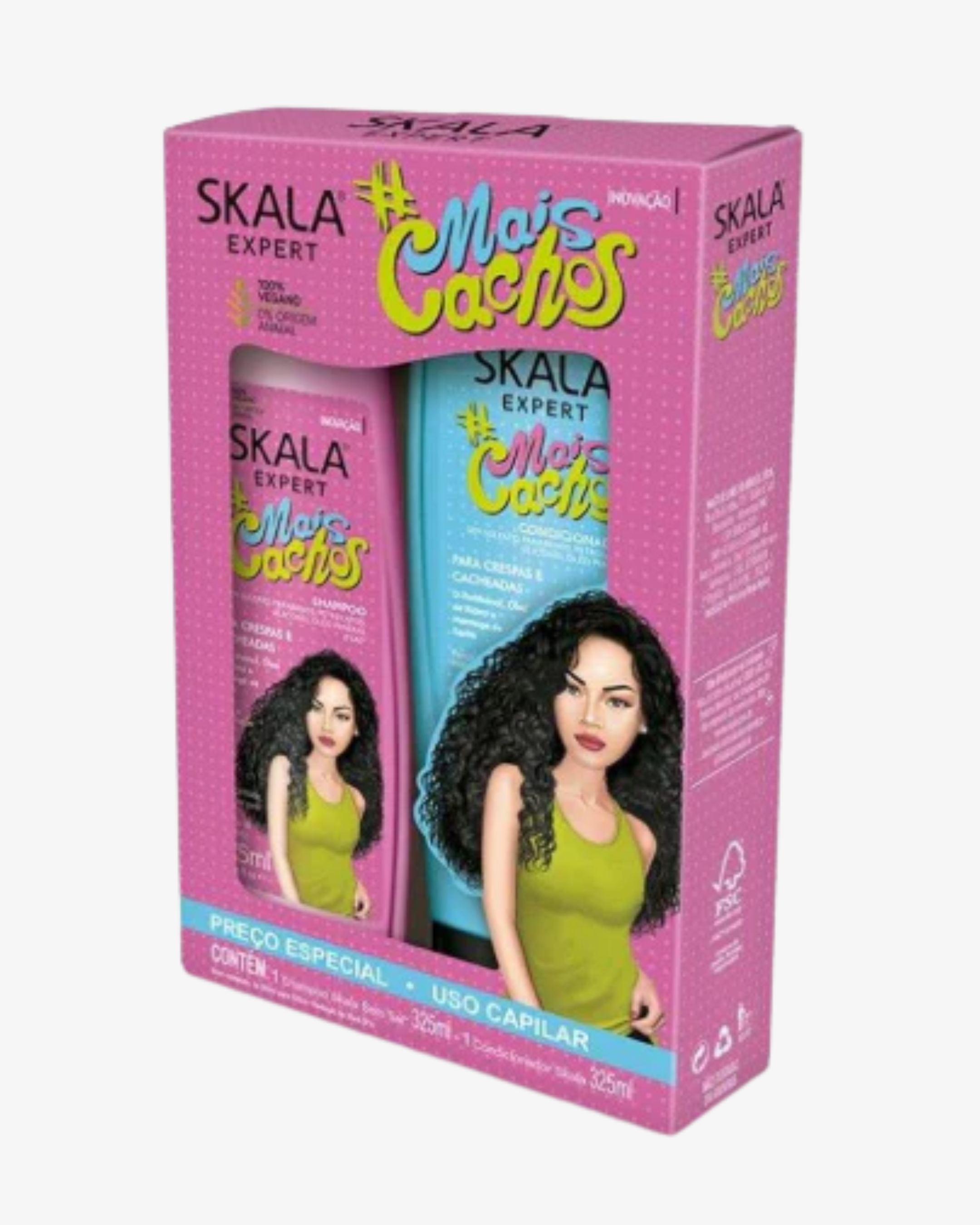 SKALA - Mais Cachos shampoo & conditioner
