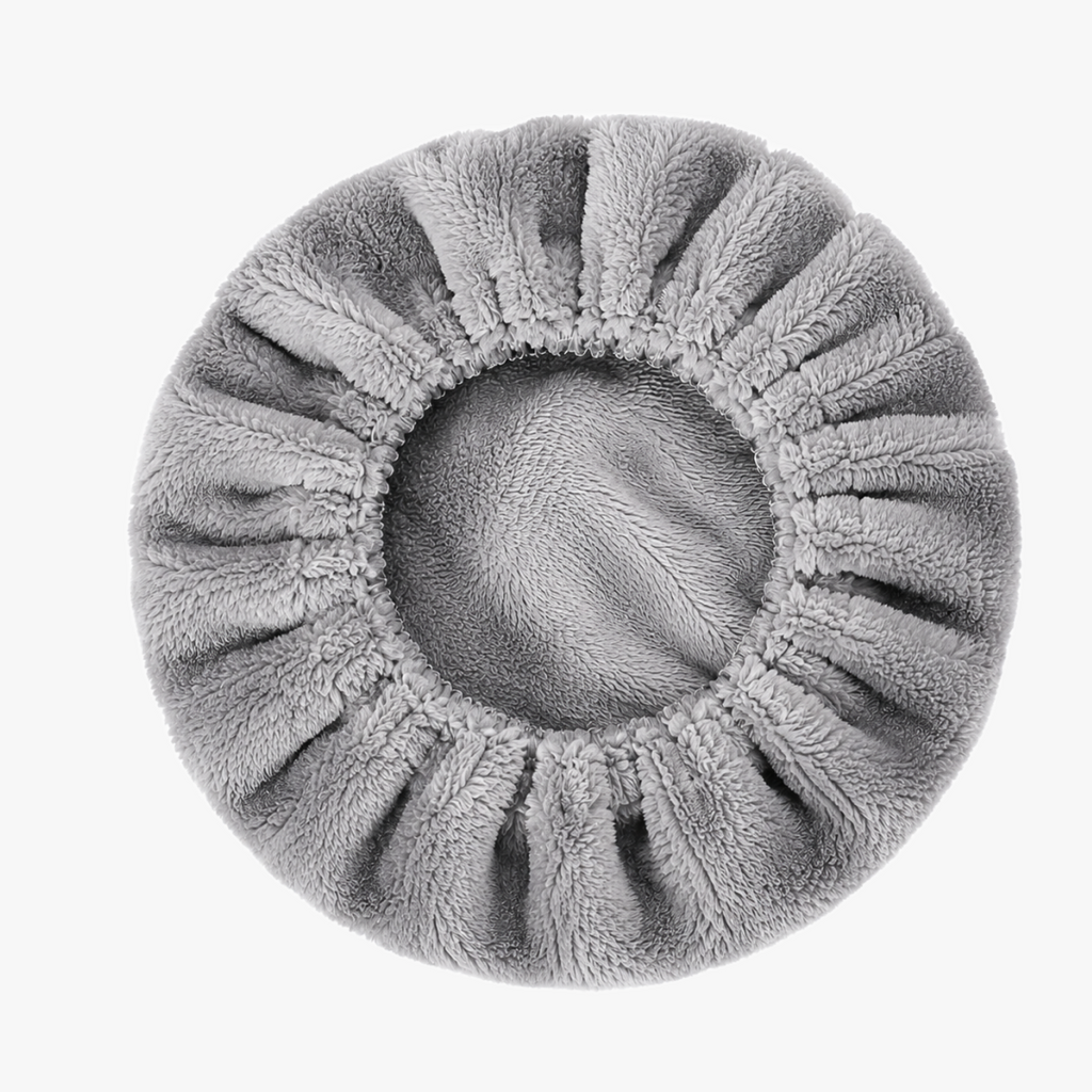 Microwavable Flax Seed Heat Cap -gray