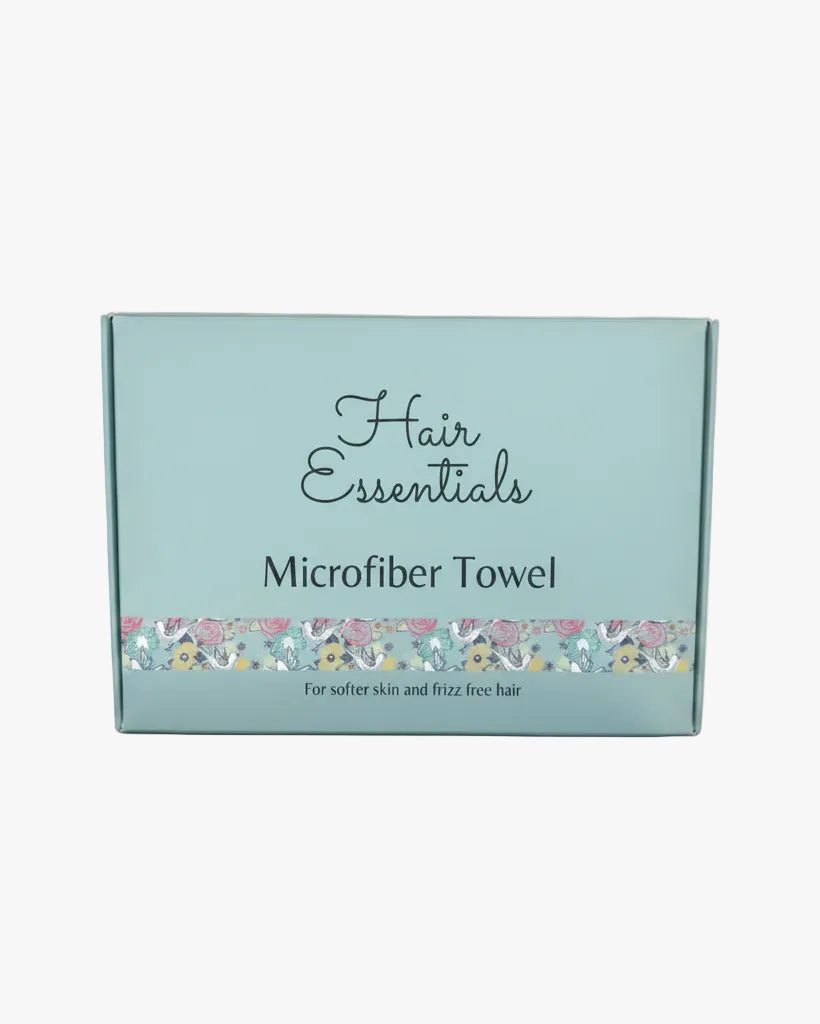 hair essentials microfibre towel - Pink
