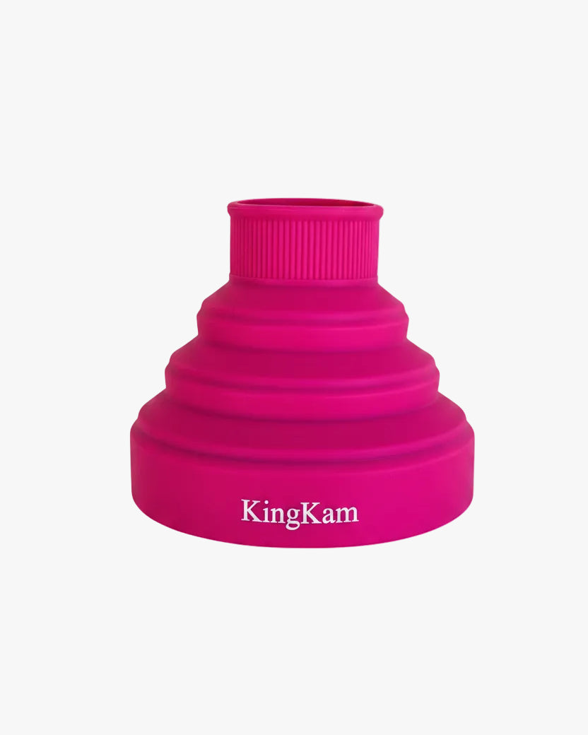 Collapsible Silicone Hair Dryer Diffuser - Pink