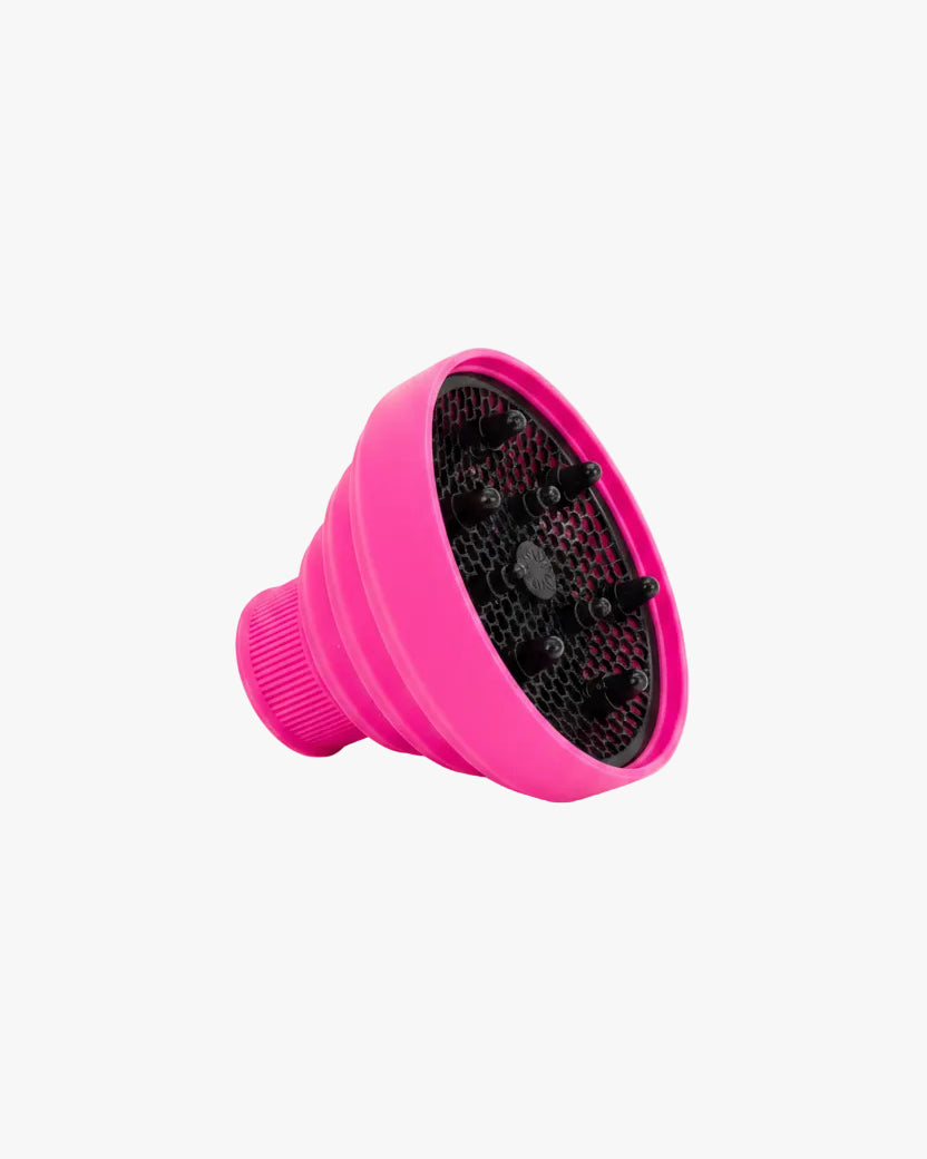 Collapsible Silicone Hair Dryer Diffuser - Pink